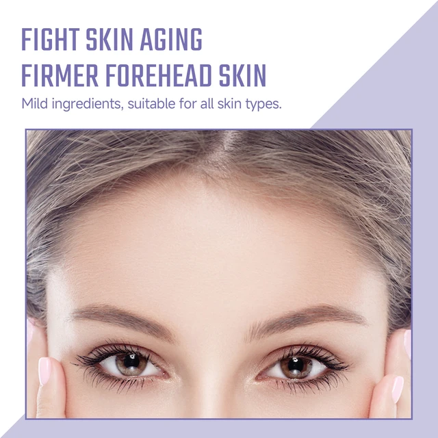 Alt view image 4 of 6 - Collagen Forehead Mask Hydrating Smoothing Fine Lines Lifting Anti-Wrinkle Firming Brow Patch