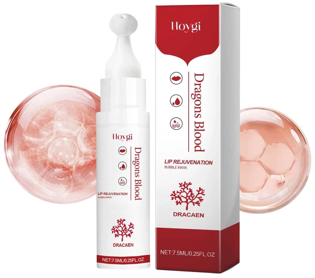 Main image of Moisturizing Glossy Film for Dry Cracked Lips Care, HOYGI Lip Balm with Desalination & Lip Pattern Design