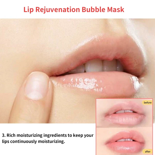 Alt view image 4 of 6 - Moisturizing Glossy Film for Dry Cracked Lips Care, HOYGI Lip Balm with Desalination & Lip Pattern Design