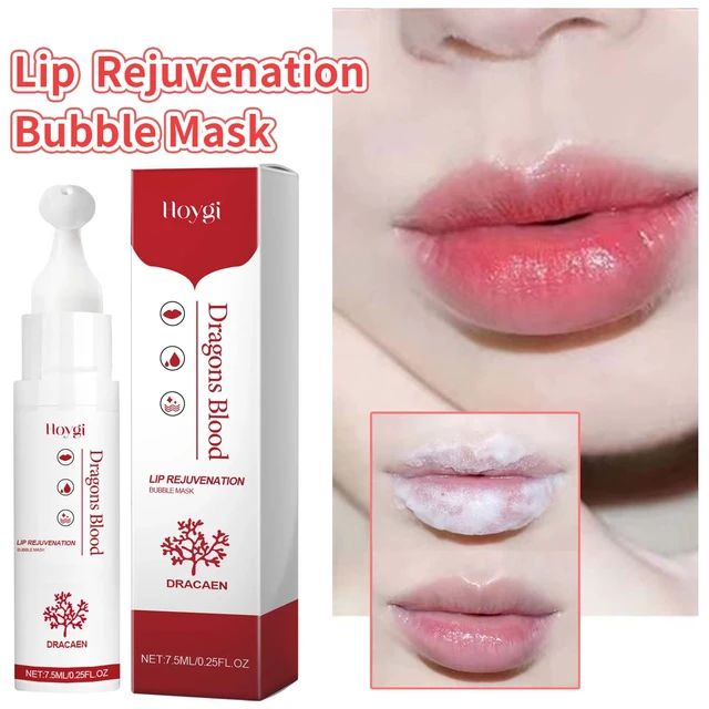 Alt view image 2 of 6 - Moisturizing Glossy Film for Dry Cracked Lips Care, HOYGI Lip Balm with Desalination & Lip Pattern Design