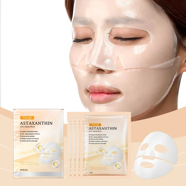 Alt view image 2 of 6 - Astaxanthin Anti-Aging Face Mask (Boxed) Gentle Moisturizing Hydrating Facial Skin Care