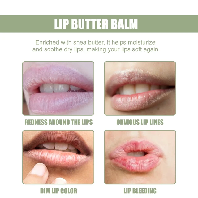 Alt view image 4 of 6 - Fast-Absorbing Moisturizing Lip Care Cream, Hydrating Lip Balm - Non-Greasy