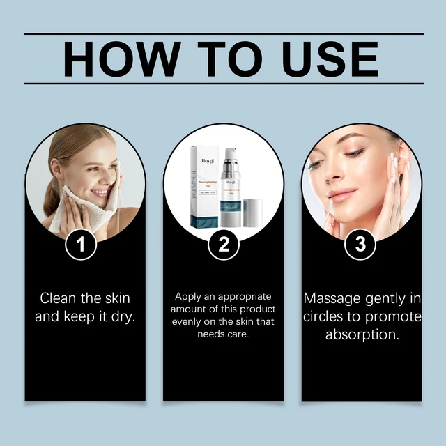 Alt view image 5 of 5 - Glossy Facial Care, Skin Brightening Gel - Gentle Hydration & Moisturizing for Tender