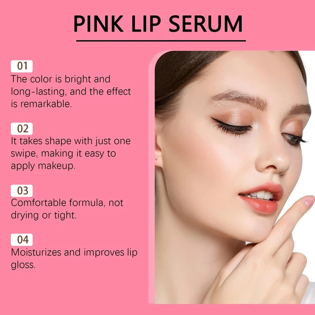 Alt view image 4 of 6 - Moisturized Lips, Pink Lip Oil: Hydrating Gloss for Brighter