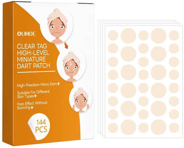 Main image of Moles & Chicken Eyes - Clover Design Repair Stickers, Skin Tag Removal Patch for Neck Warts