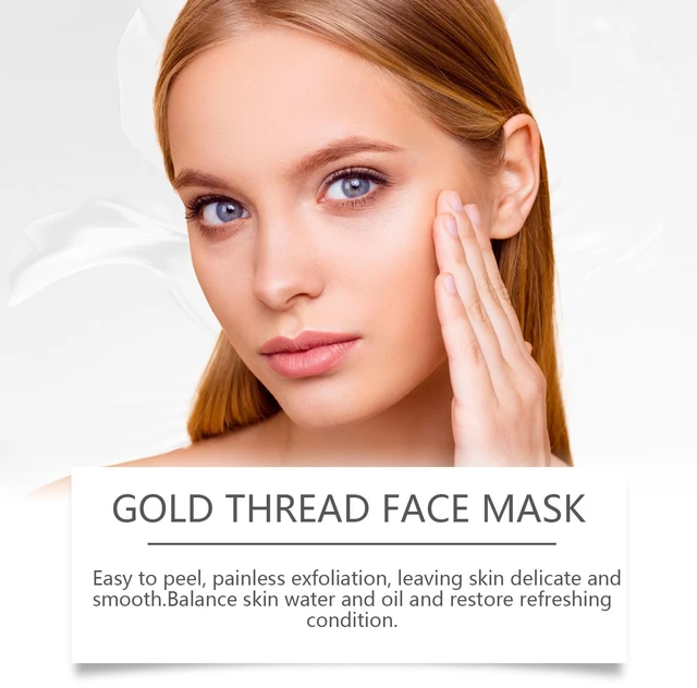 Alt view image 3 of 6 - Hydrating Facial Care Treatment for Deep Moisturizing and Pore Cleansing, 24K Gold Under Eye Mask