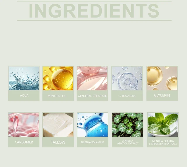 Alt view image 4 of 5 - Non-Greasy Skin, Fresh, Soft, Radiant, Tallow & Centella Asiatica Hydrating Cream for Elastic