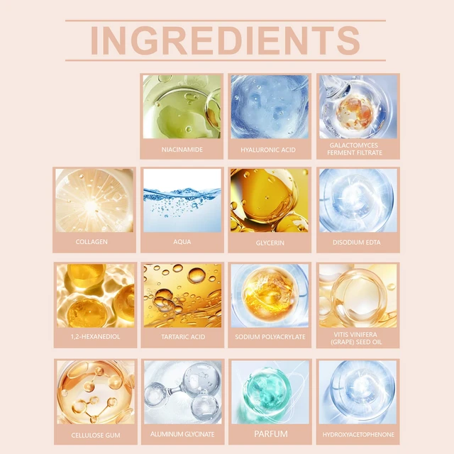 Alt view image 4 of 5 - Fine Skin, Hydrating Collagen Face Mask - Lightweight Pre-Makeup Skincare for Moisturized