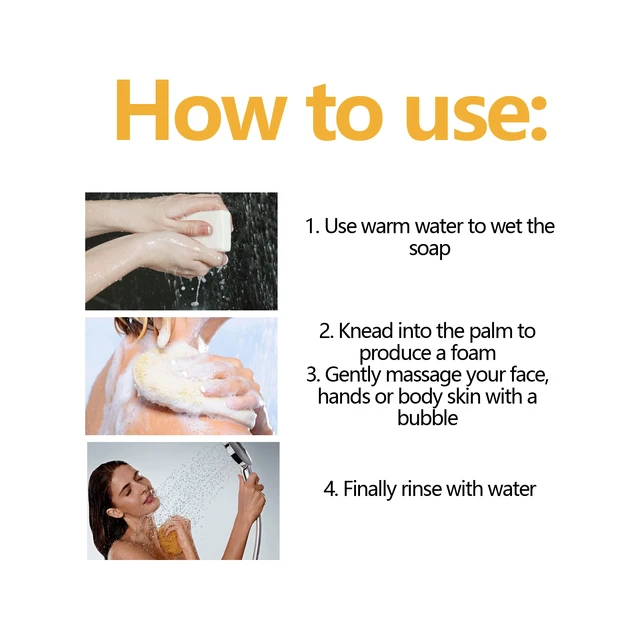 Alt view image 6 of 6 - Hydration & Even Tone, Skin Brightening, Turmeric Kojic Acid Soap - Gentle Facial Cleanser for Spot Fading