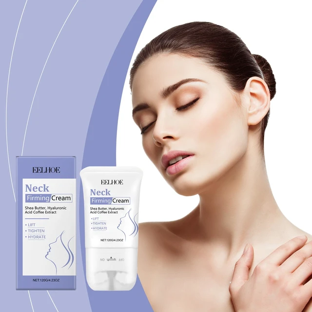 Main image of Neck Firming Cream with Roller - Deep Moisturizing & Anti-Wrinkle Massage Treatment for Smooth Skin