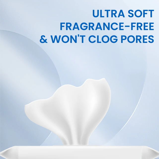 Alt view image 3 of 6 - Deep Clean Refreshing & Non-Irritating, Mild Cleansing Makeup Remover Wipes for Face & Eyes