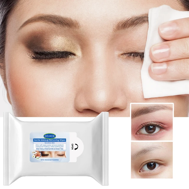Alt view image 2 of 6 - Deep Clean Refreshing & Non-Irritating, Mild Cleansing Makeup Remover Wipes for Face & Eyes