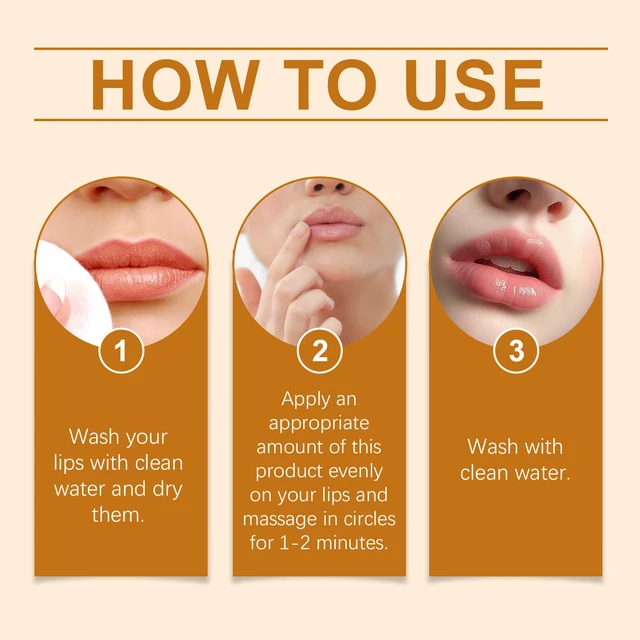 Alt view image 5 of 5 - Clean Lips & Lip Care, Turmeric Lip Scrub - Hydrating Exfoliator for Soft