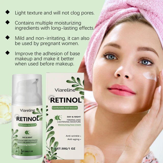 Alt view image 4 of 6 - Retinol Firming Moisturizing Cream Skin Tightening Hydrating Repair Brightening Softening Rejuvenation Lotion