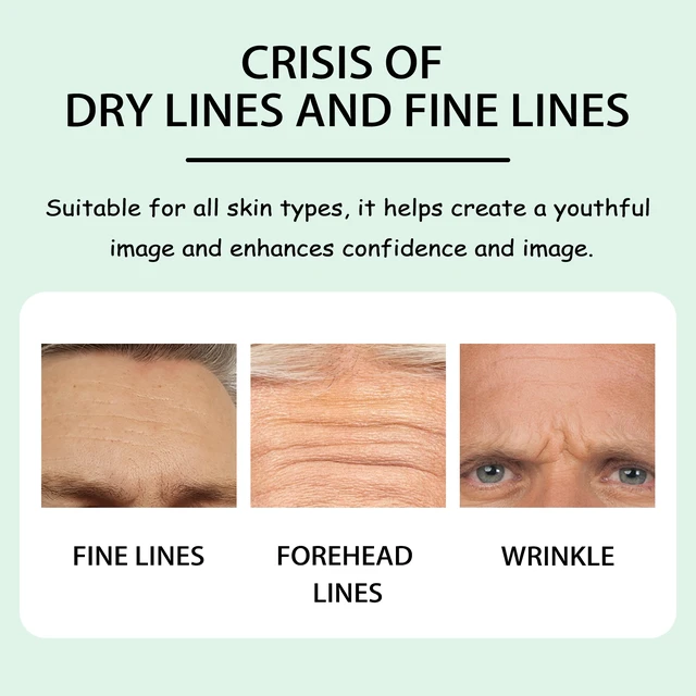 Alt view image 3 of 6 - Smoothing Moisturizing Firming Skin Care, Forehead Wrinkle Removal Patch for Fine Lines & Crow's Feet