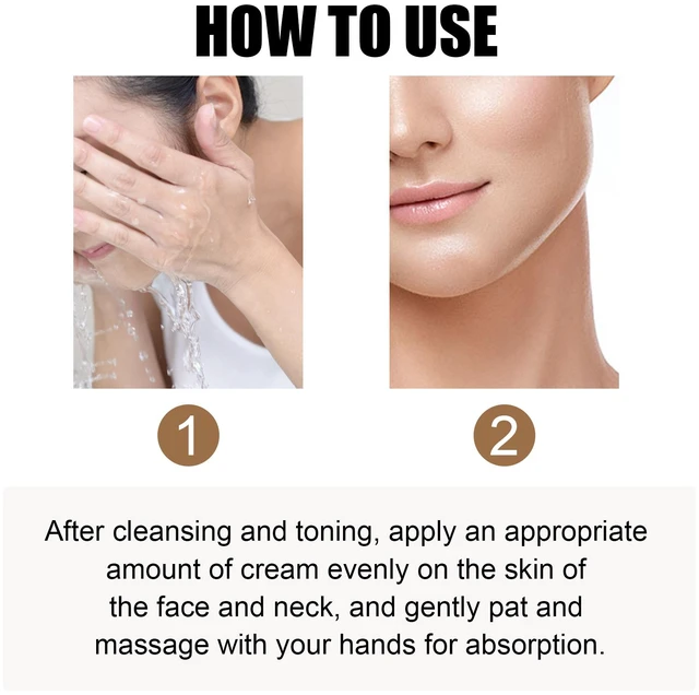Alt view image 6 of 7 - Tightening and Reducing Facial Fine Lines & Wrinkles, Anti-aging Moisturizing Cream for Brightening