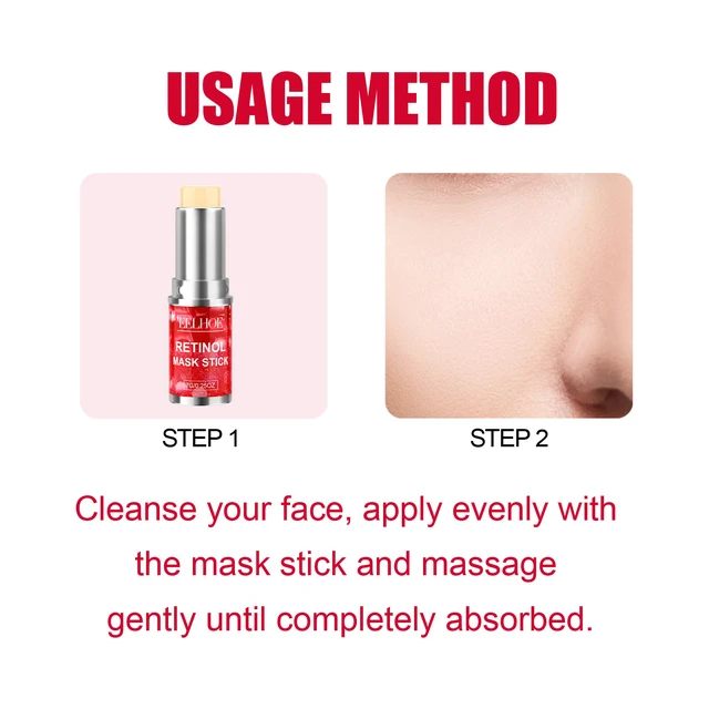 Alt view image 6 of 6 - Firming & Smoothing, Retinol Anti-Wrinkle Mic Stick for Dry Skin - Hydrating