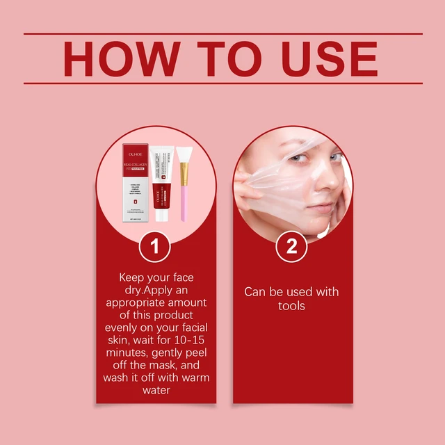 Alt view image 5 of 5 - and Glossy Lips, Elastic, Collagen Lip Mask with Applicator - Hydrating & Firming Treatment for Soft