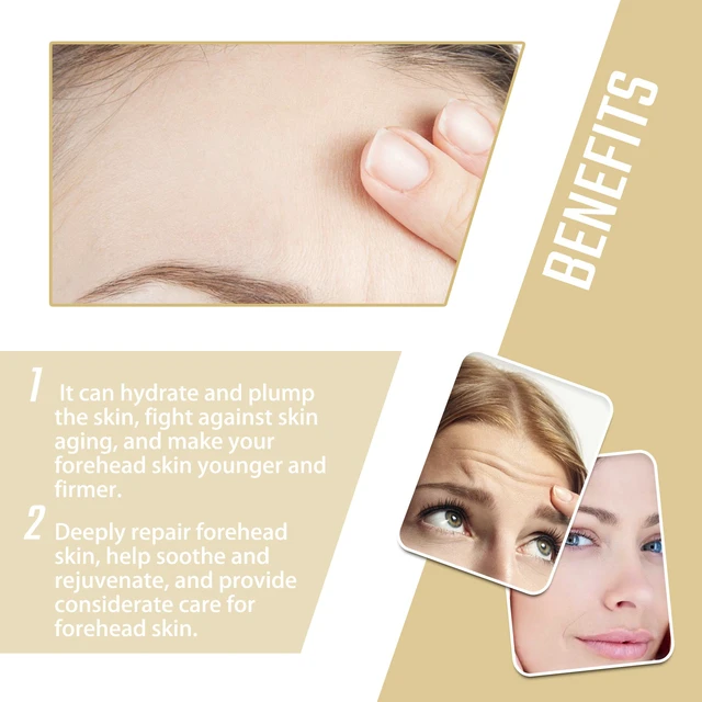Alt view image 4 of 6 - and Reducing Fine Lines & Creases, Lifting, West Month Collagen Forehead Wrinkle Patches for Smoothing