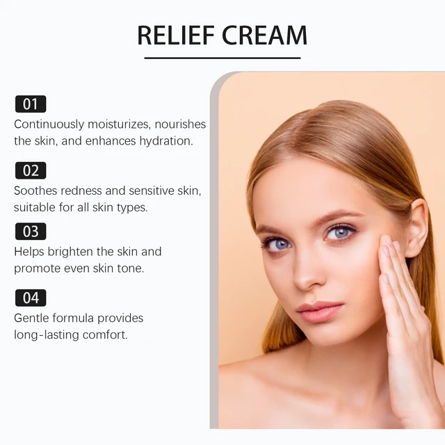 Alt view image 2 of 5 - Calming Hydrating Face Cream Gentle Nourishing Skin Moisturizer for Soft Smooth Rejuvenated Complexion