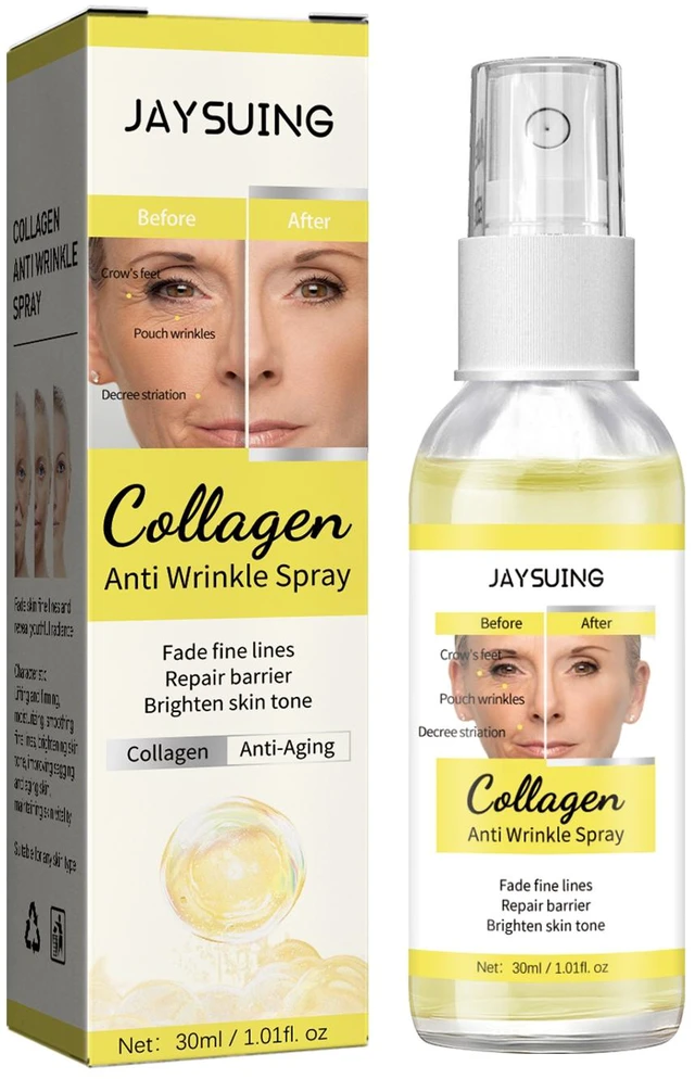 Main image of Collagen Anti-Wrinkle Spray Hydrates and Illuminates Skin Reduces Fine Lines Melanin Control Spray