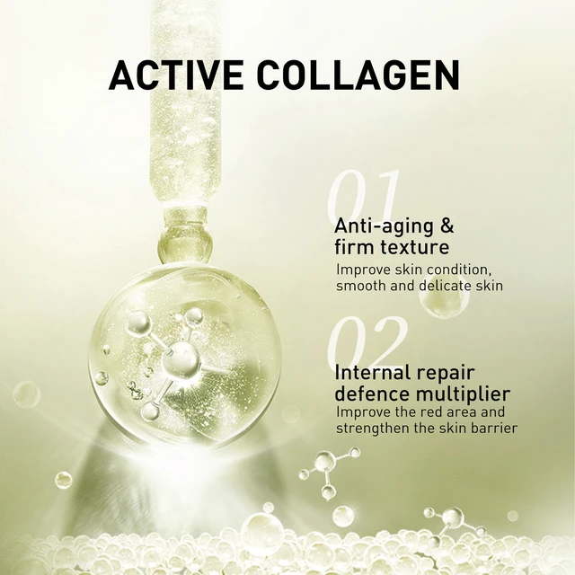 Alt view image 5 of 7 - Collagen Anti-Wrinkle Spray Hydrates and Illuminates Skin Reduces Fine Lines Melanin Control Spray