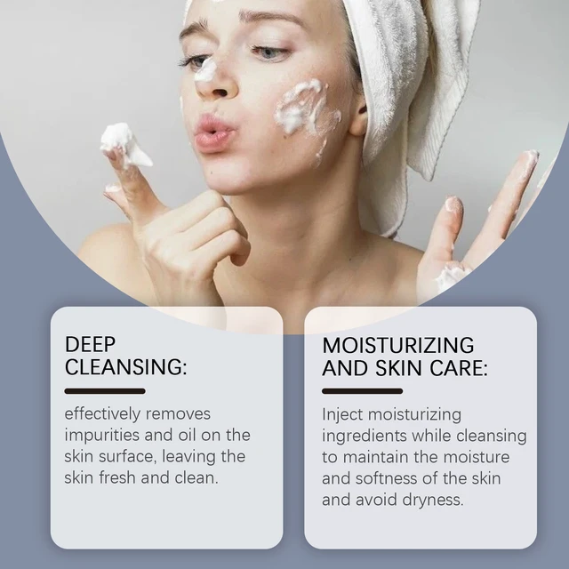 Alt view image 3 of 5 - West Month Hydrating Face Wash Removes Excess Oil Relieves Dryness Without Tightness Leaves Skin Soft and Smooth