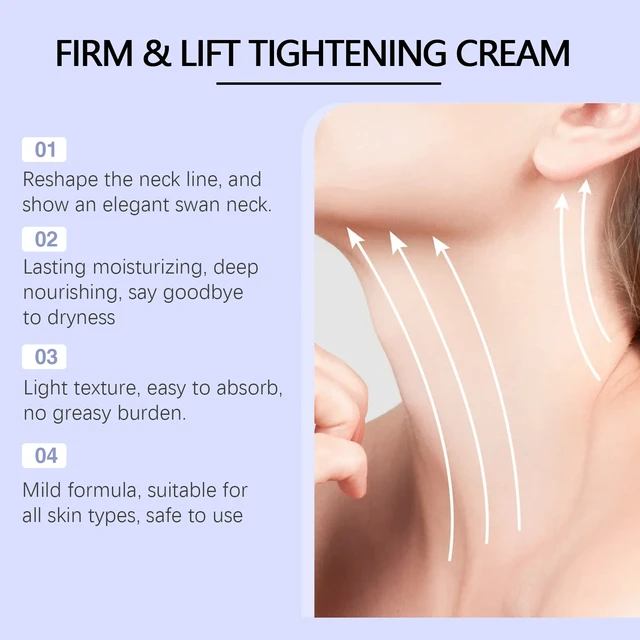 Alt view image 3 of 6 - Hydrating & Nourishing Care, Rejuvenating, West Month Firming & Lifting Neck Cream - Refreshing