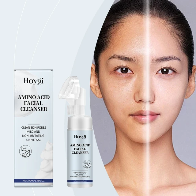 Alt view image 2 of 6 - Mild Foaming Face Wash Hydrating Skin Care Oil Control Refreshing Moisturizing Facial Cleanser