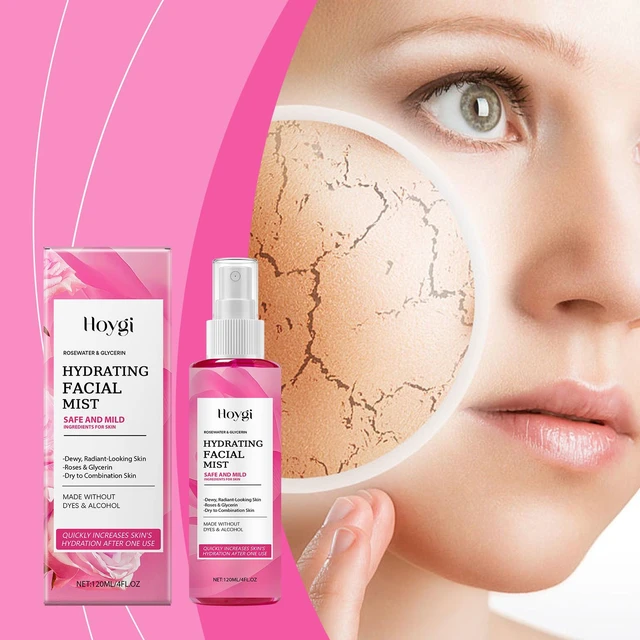 Main image of Rose Hydrating Face Mist Gentle Skin Care with Fine Mist for Moisturizing and Refreshing