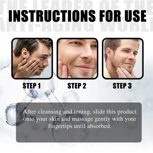 Alt view image 6 of 6 - Tightens & Brightens Facial Skin, Men's Hydrating & Anti-Wrinkle Stick - Smooths Fine Lines