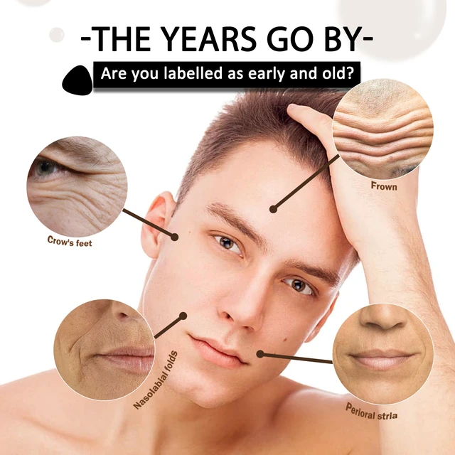 Alt view image 3 of 6 - Tightens & Brightens Facial Skin, Men's Hydrating & Anti-Wrinkle Stick - Smooths Fine Lines