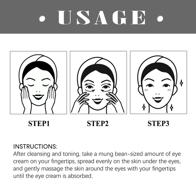 Alt view image 5 of 5 - Anti-Wrinkle Eye Cream - Hydrating & Firming Formula to Reduce Dark Circles