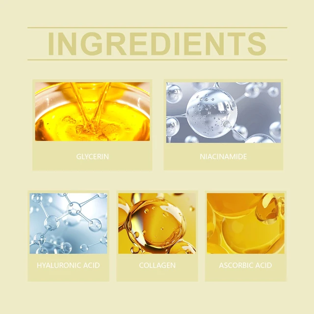 Alt view image 4 of 6 - NiacinamideBrightening Face Mask (Bag) Deep Hydration & Moisturizing Daily Beauty Skincare