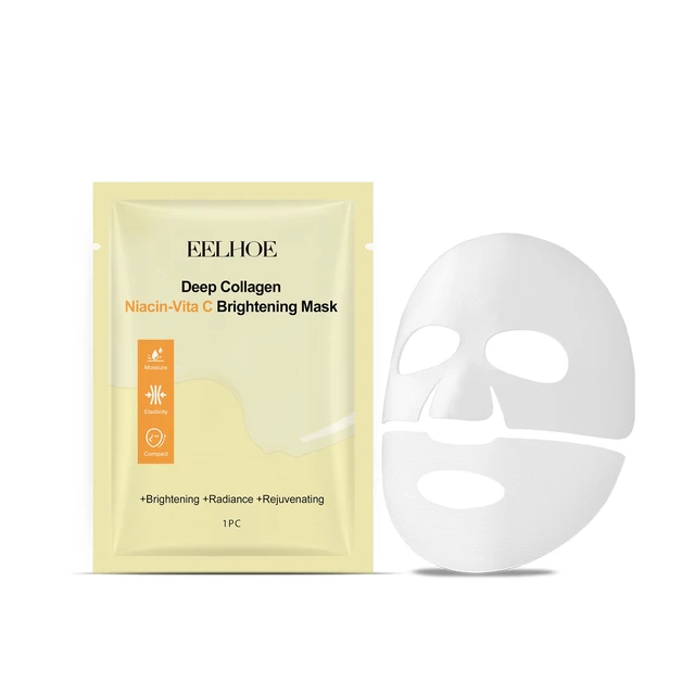Alt view image 6 of 6 - NiacinamideBrightening Face Mask (Bag) Deep Hydration & Moisturizing Daily Beauty Skincare