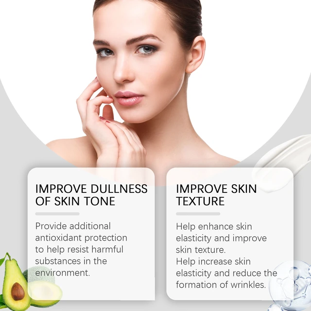 Alt view image 4 of 6 - Collagen Face Moisturizer Hydrating Skin Softening Anti-Wrinkle Cream for Fine Lines