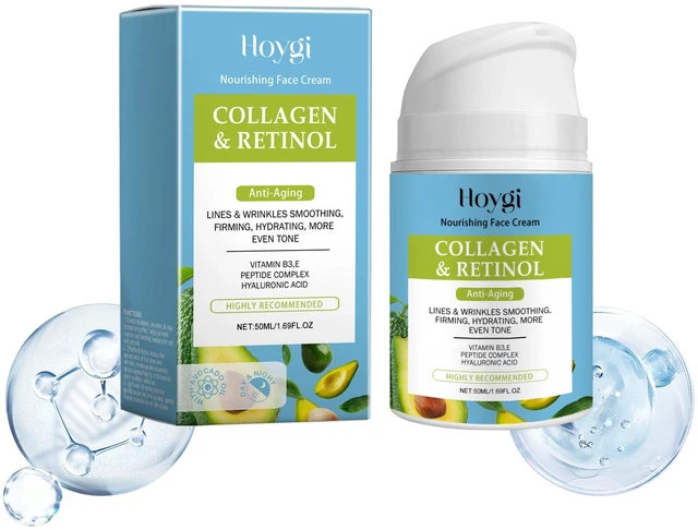 Main image of Collagen Face Moisturizer Hydrating Skin Softening Anti-Wrinkle Cream for Fine Lines