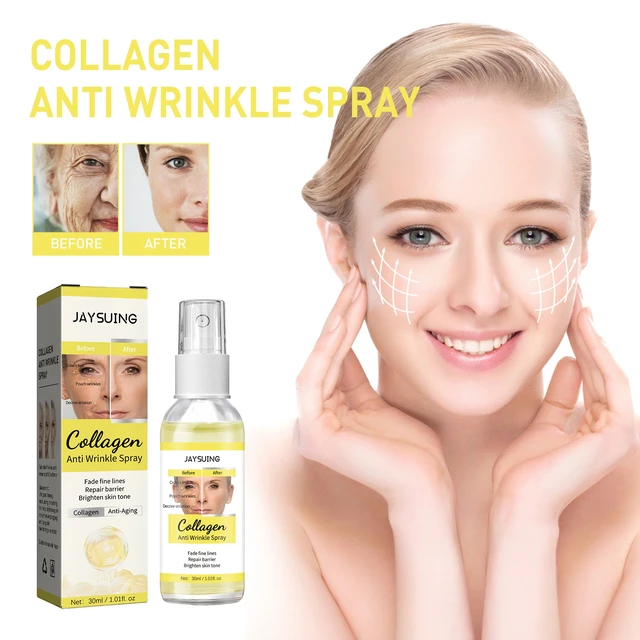 Alt view image 2 of 7 - Collagen Anti-Wrinkle Spray Hydrates and Illuminates Skin Reduces Fine Lines Melanin Control Spray