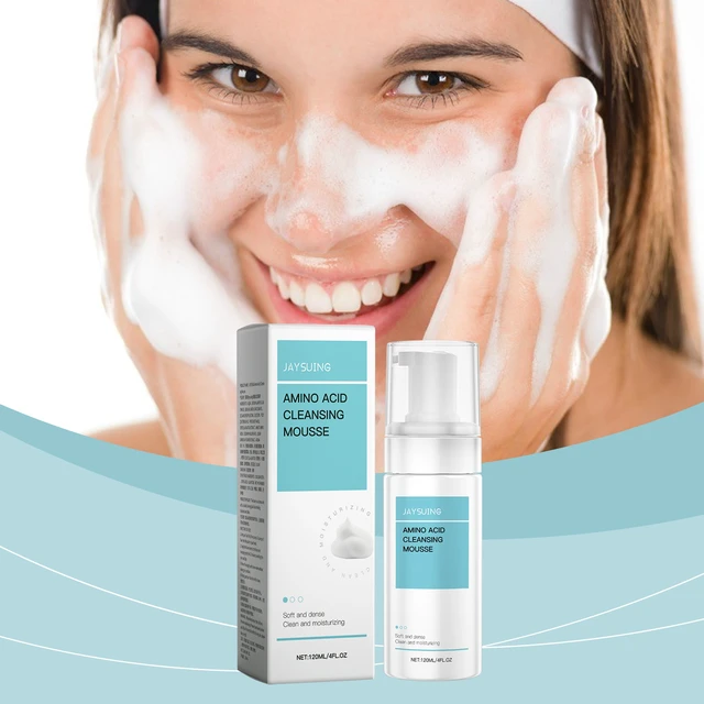 Alt view image 2 of 6 - JAYSUING Gentle Amino Acid Facial Cleansing Foam Hydrating Skin Repair Wash