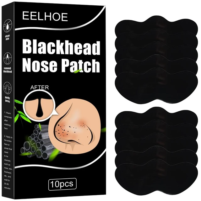 Main image of Moisturizing & Refreshing Daily Nose Mask Patch, Oil Control, Pore Cleansing, Bamboo Charcoal Nasal Strips for Blackhead & Acne Removal