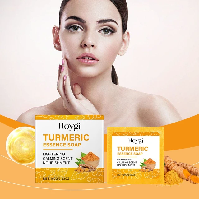 Main image of Mild Hydrating Skin Care Soap for Refreshing & Gentle Cleansing, Turmeric Body Wash Bar