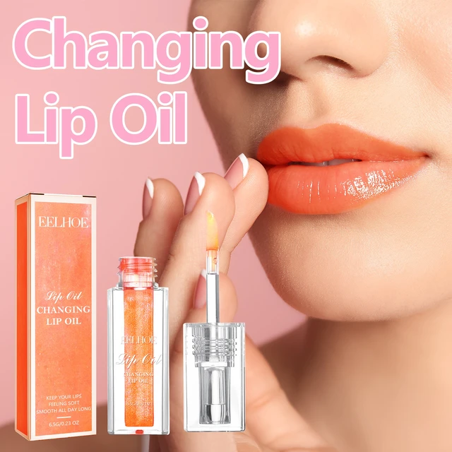 Alt view image 2 of 6 - Delicate & Shiny Lips, Full, Color-Changing Lip Oil: Gently Exfoliates Dead Skin for Plump