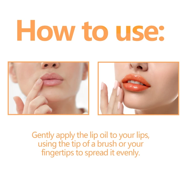 Alt view image 6 of 6 - Delicate & Shiny Lips, Full, Color-Changing Lip Oil: Gently Exfoliates Dead Skin for Plump