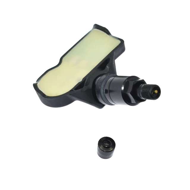 Alt view image 2 of 7 - Part No. 5Q0907275B, Black TPMS Sensor with Power Supply
