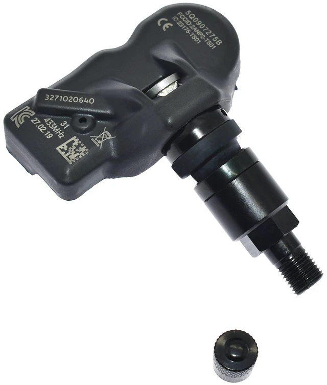 Main image of Part No. 5Q0907275B, Black TPMS Sensor with Power Supply