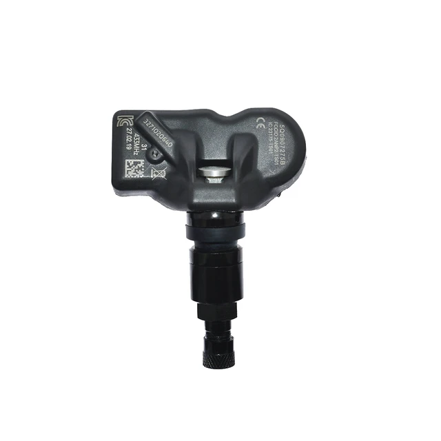 Alt view image 7 of 7 - Part No. 5Q0907275B, Black TPMS Sensor with Power Supply