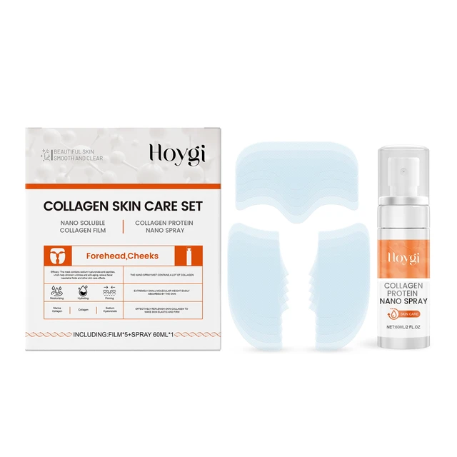 Alt view image 6 of 6 - Collagen Skincare Kit Firming Essence Spray Hydrating Moisturizing Face Mask