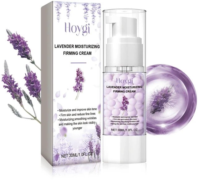 Main image of Hydrating Anti-Wrinkle Moisturizer for Brightening Skin & Reducing Fine Lines, Lavender Firming Cream