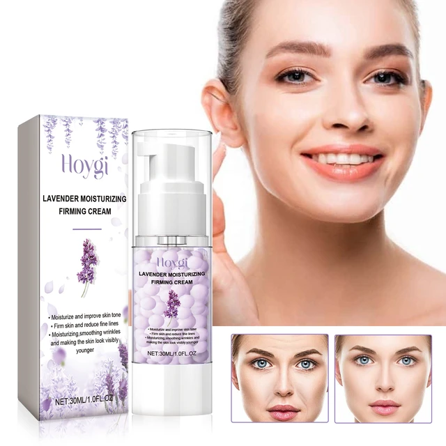 Alt view image 2 of 6 - Hydrating Anti-Wrinkle Moisturizer for Brightening Skin & Reducing Fine Lines, Lavender Firming Cream