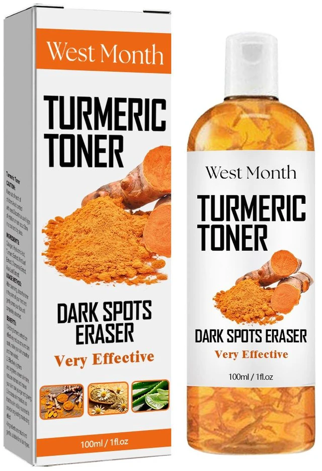 Main image of Pore Tightening & Facial Moisturizer, West Month Turmeric Anti-Dullness Toner - Deep Hydration